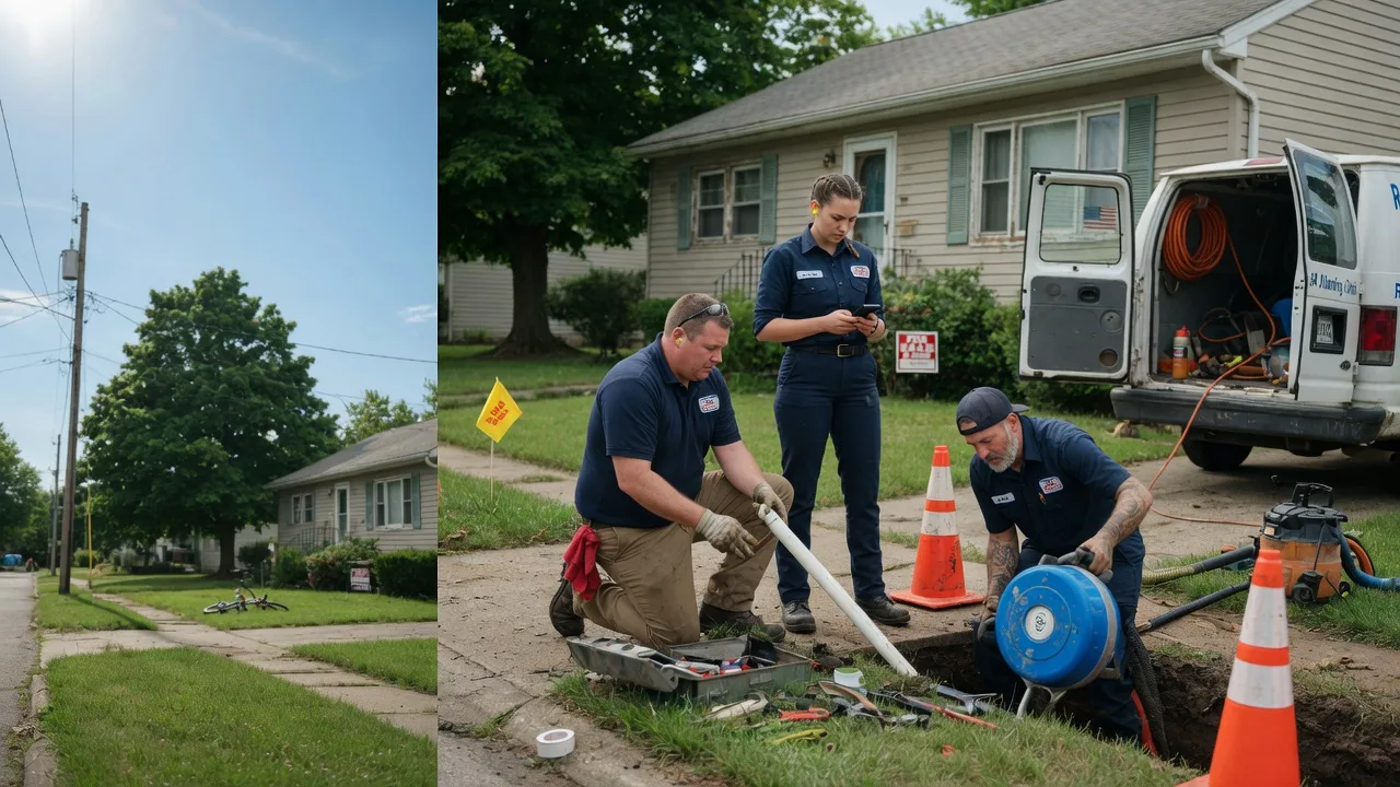 Sewer Line Repair in Cowley, WY near me